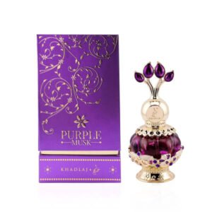 Khadlaj Purple Musk Perfume Oil